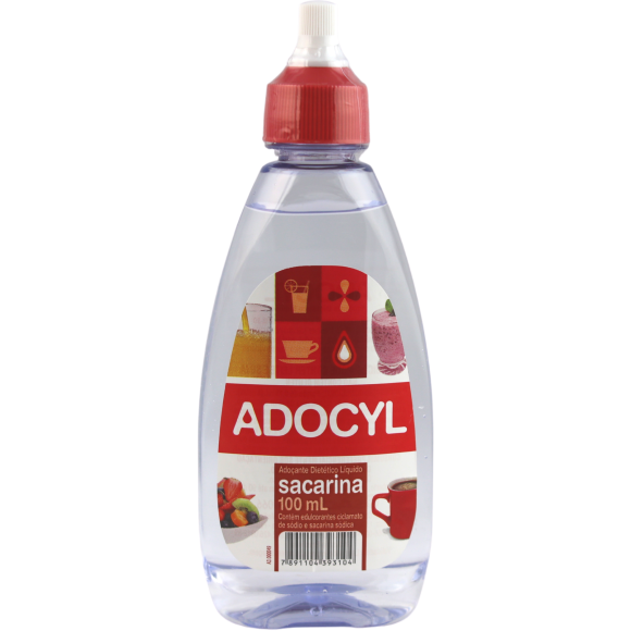 ADOÇANTE LÍQUIDO ADOCYL SACARINA 100ML