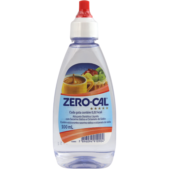 ADOÇANTE LÍQUIDO ZERO-CAL SACARINA 100ML