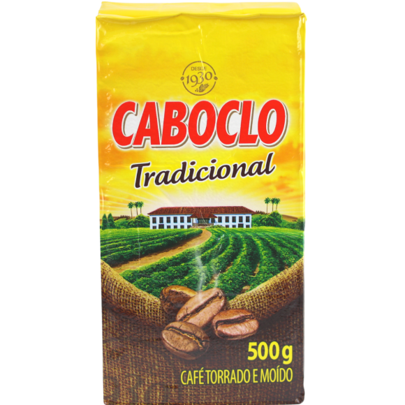 CAFÉ A VÁCUO TRADICIONAL CABOCLO 500G