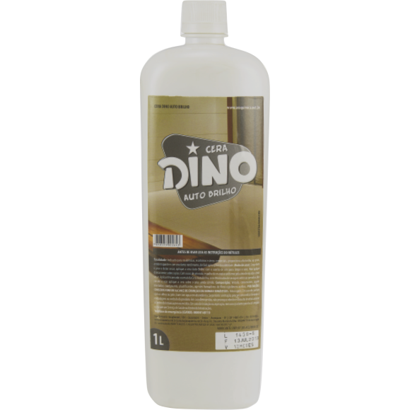 CERA LÍQUIDO INCOLOR DINO AUTO BRILHO 1L