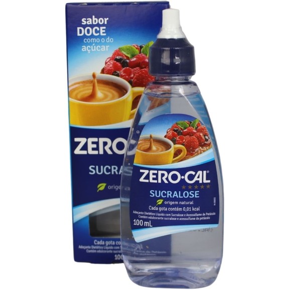 ADOÇANTE LÍQUIDO ZERO-CAL SUCRALOSE 100ML