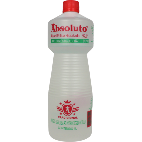 ÁLCOOL LÍQUIDO 92,8º ABSOLUTO 1L