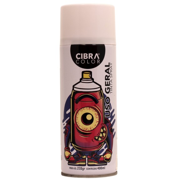 TINTA SPRAY USO GERAL CIBRA COLOR 400ML